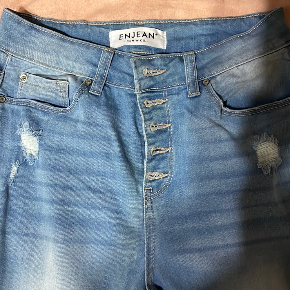 Never worn size 5 high rise